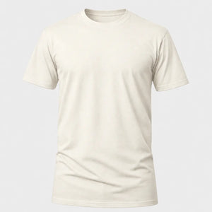 Camiseta Básica 100% algodão Fio 30.1 - Off White
