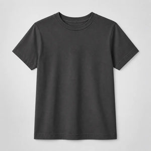 Camiseta Infantil 100% Algodão - Chumbo